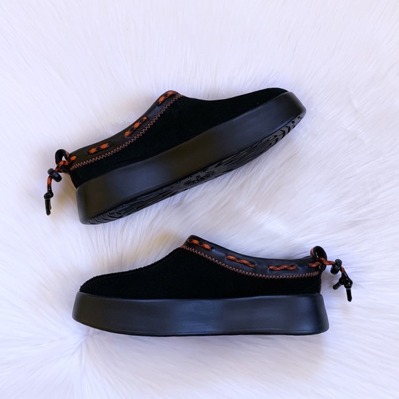 UGG Classic Boom Slip On Black Sneakers - Picture 5 of 8